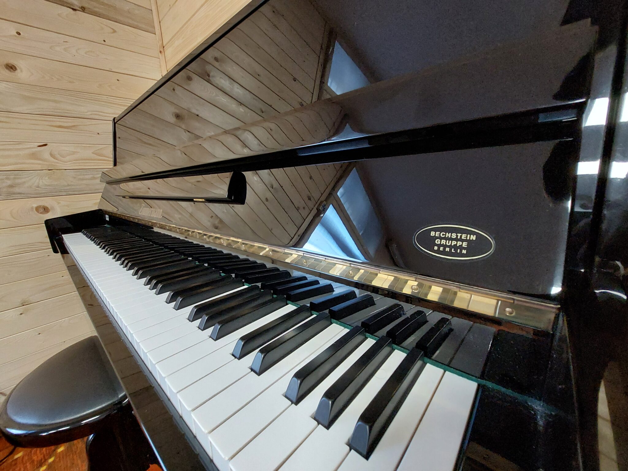 Pianoforte nell’aula di musica